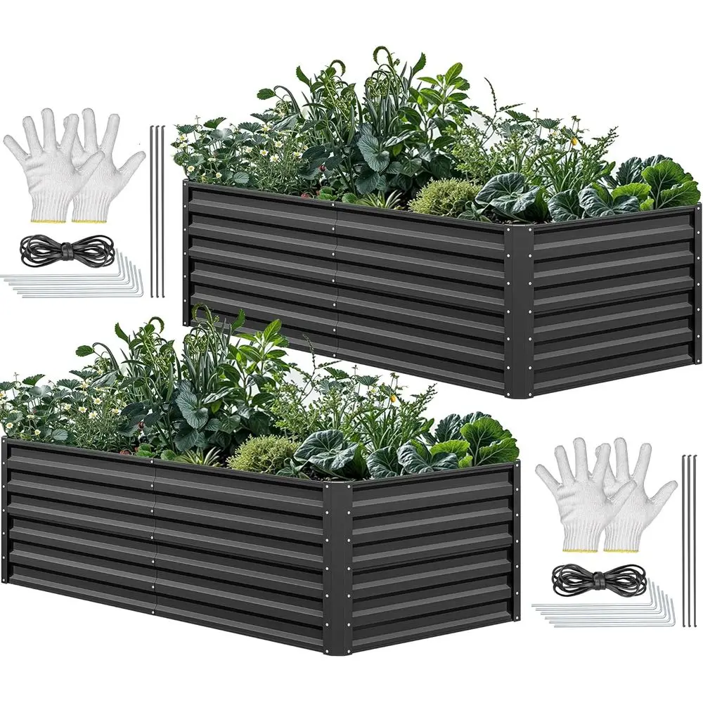Garden Gloves - Duży, ocynkowany metalowy zaroślówka ogrodowa o