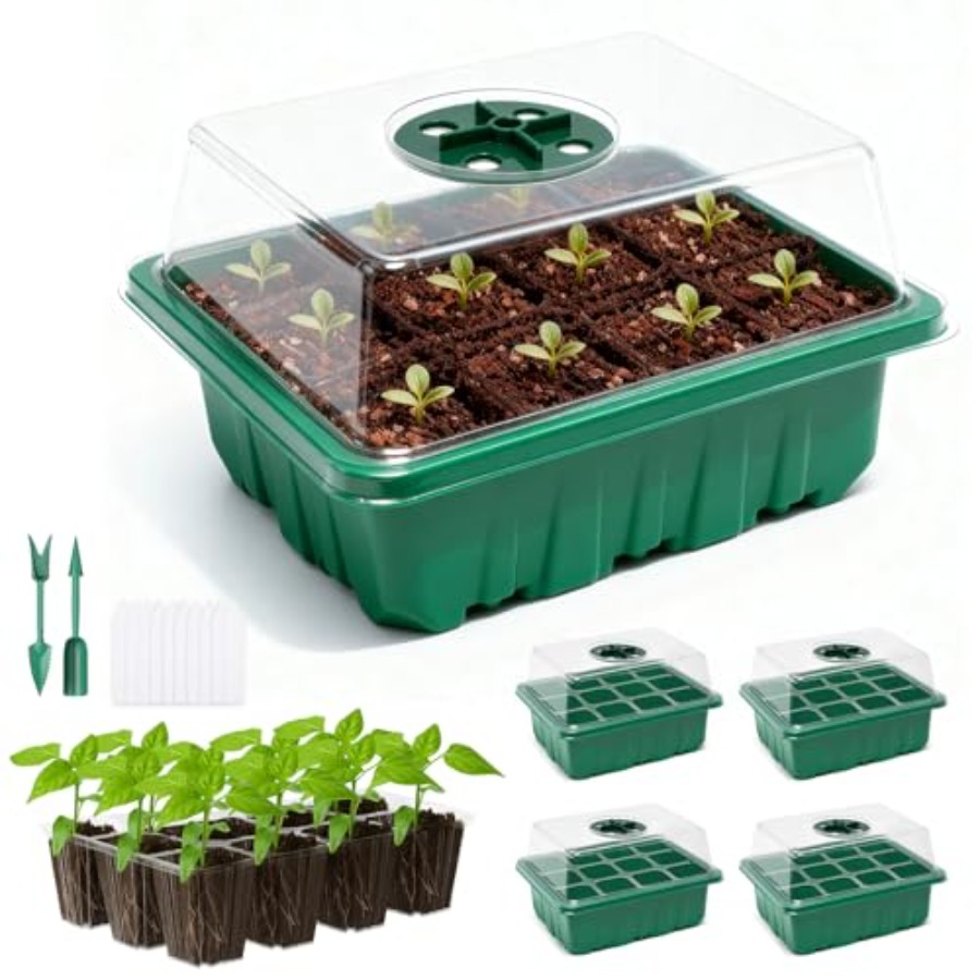 Seed Starter Tray - 5 Zestawów Tacek do Rozsady z