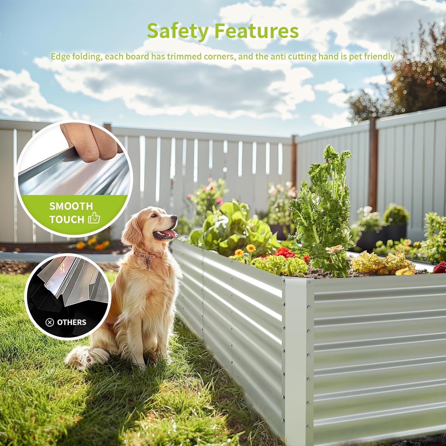 Zewnętrzna ocynkowana podwyższ – Raised Garden Bed recenzja i cena
