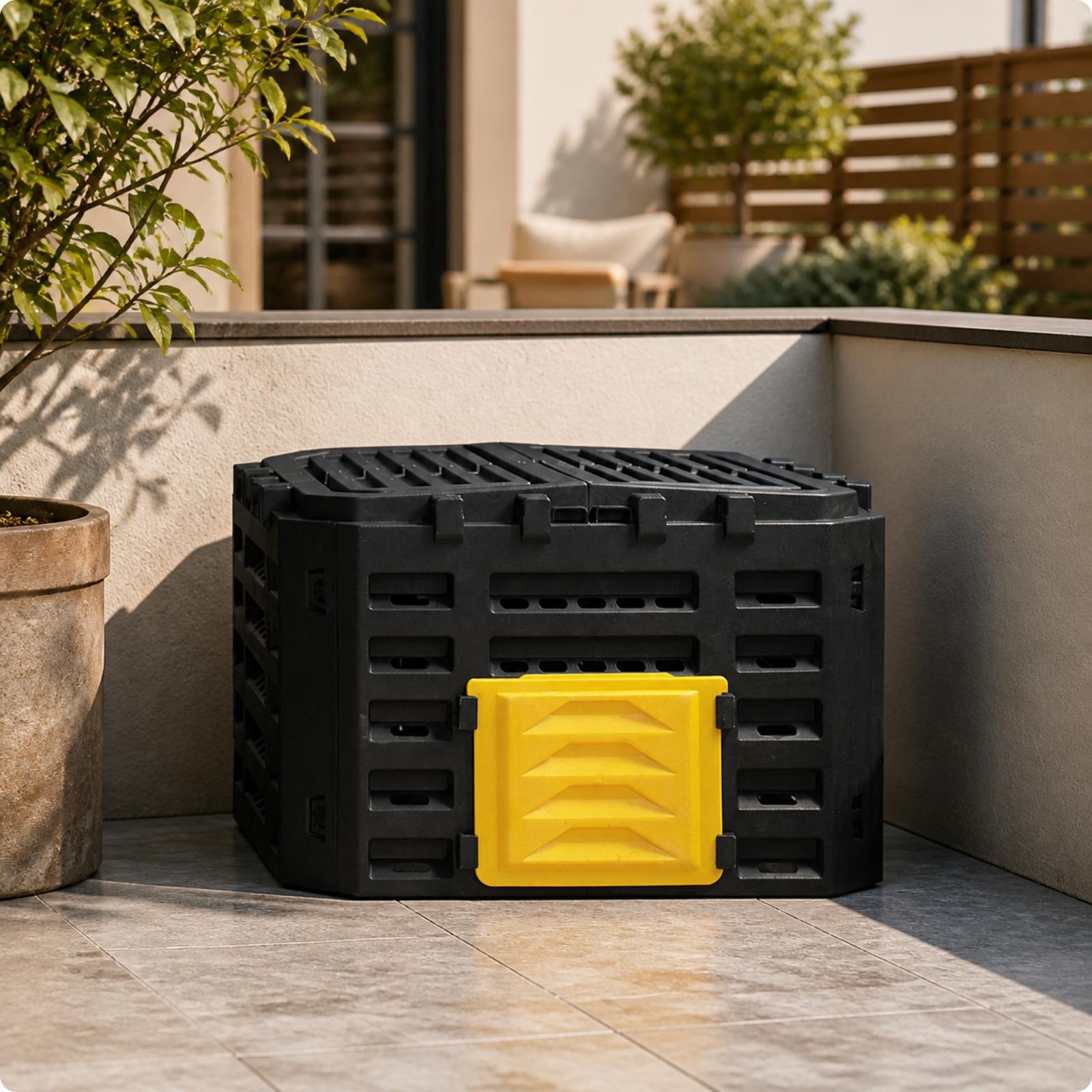 Kontener do kompostowania, prz – Compost Bin recenzja i cena