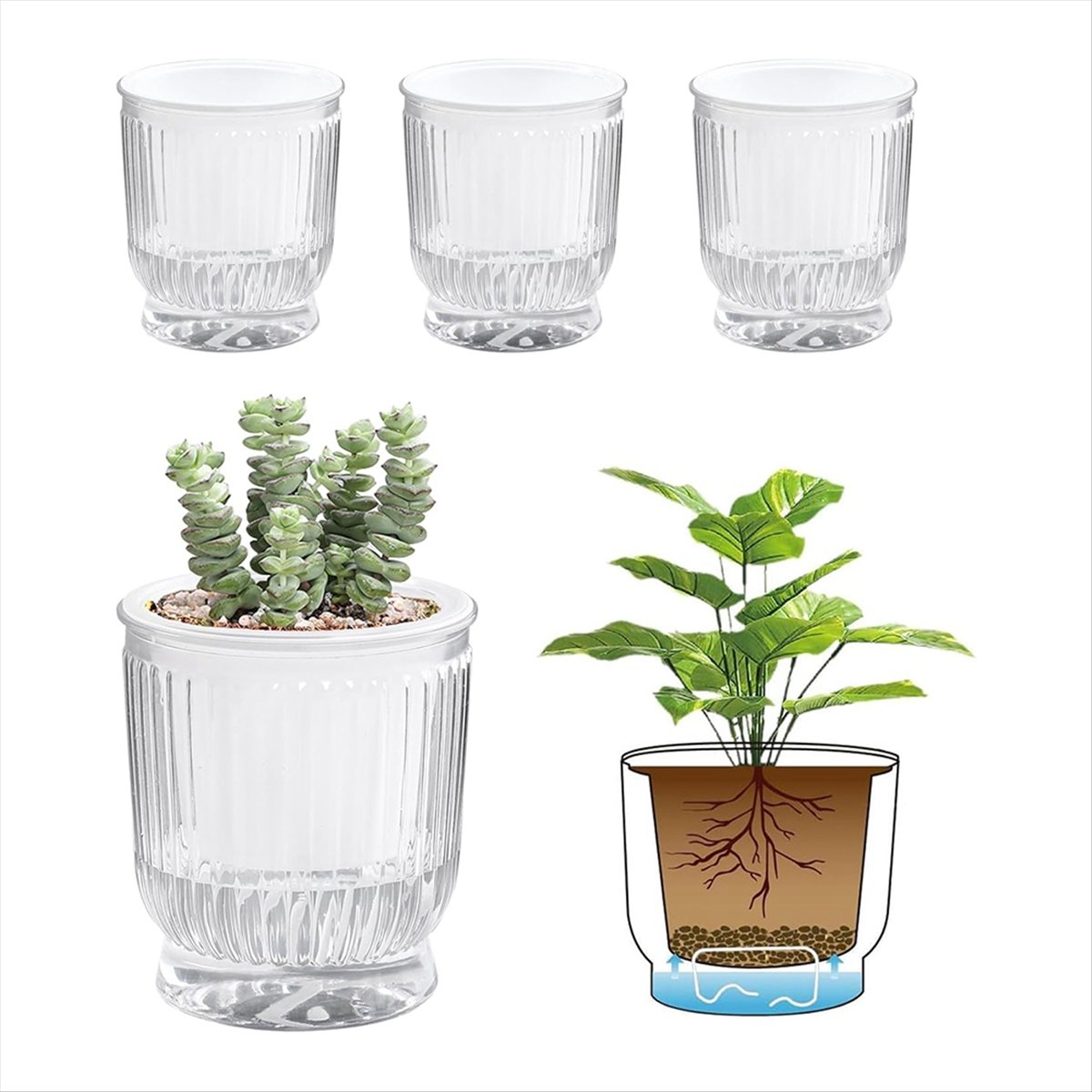 Samonawadniające się doniczki, – Self Watering Planter recenzja i cena