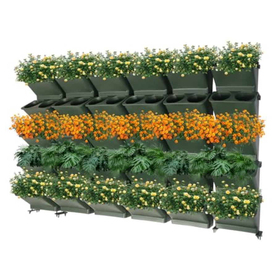 Pionowa doniczka ścienna do uż – Self Watering Planter recenzja i cena