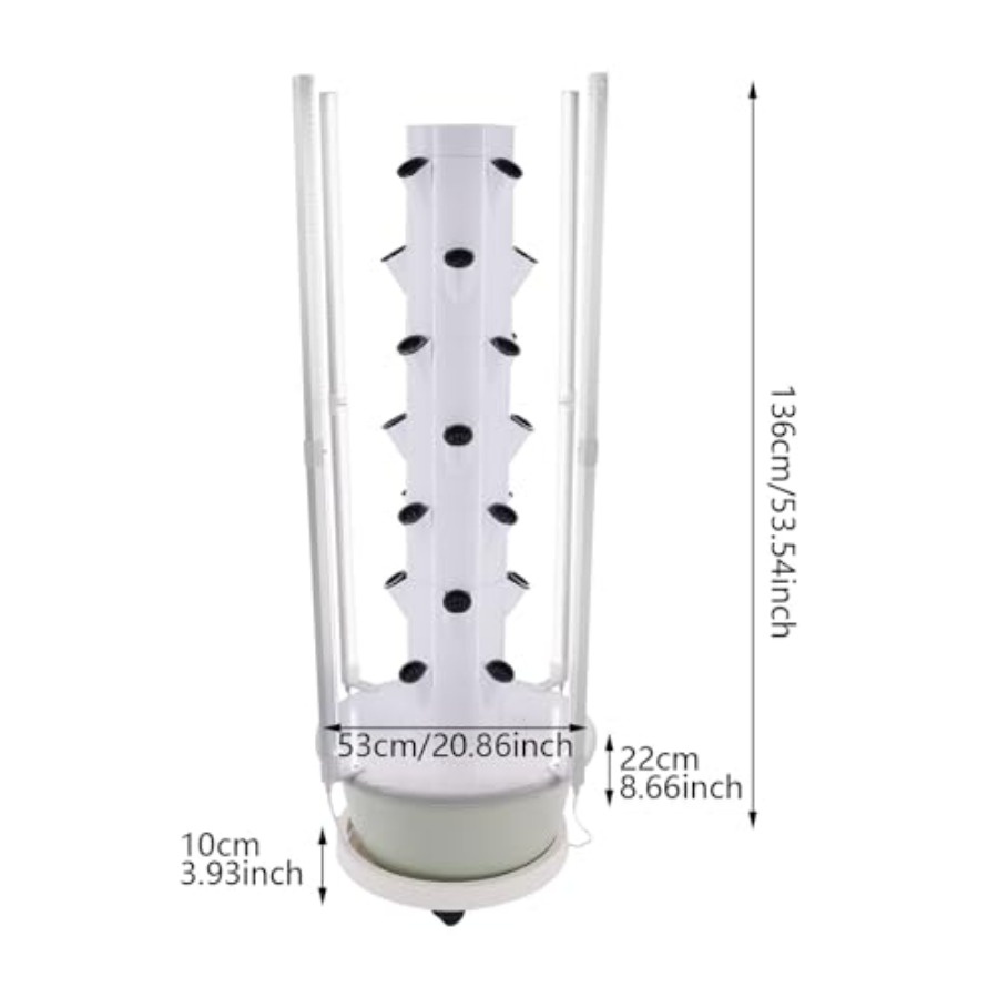 Wieża do hydroponicznego upraw – Grow Light Led recenzja i cena